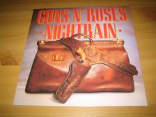 Tumnagel för auktion "GUNS N' ROSES: NIGHTRAIN / RECKLESS LIFE 7" ; TOPPEX"