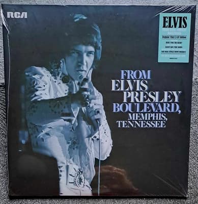 Tumnagel för auktion "Elvis Presley - From Elvis Presley Boulevard - FTD - Follow That Dream - Defekt"