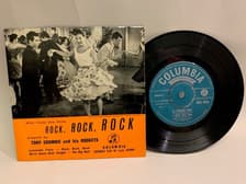 Tumnagel för auktion "EP Tony Crombie And His Rockets - Rock, Rock, Rock UK Orig-57 !!!!!"