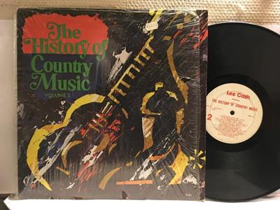 Tumnagel för auktion "HISTORY OF COUNTRY MUSIC - VOL. 2 - V/A"