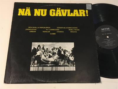 Tumnagel för auktion "V/A nä nu gävlar! LP -78 Swe MORA TRÄSK MUSIK MTM-5 punk new wave"
