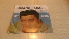 Tumnagel för auktion "Elvis Presley "Loving You/Teddy Bear" (60s Press)"