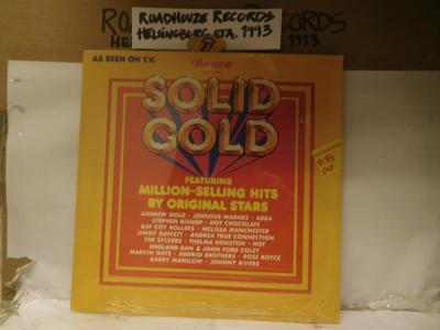 Tumnagel för auktion "SOLID GOLD -V/A -  INPLASTAD"