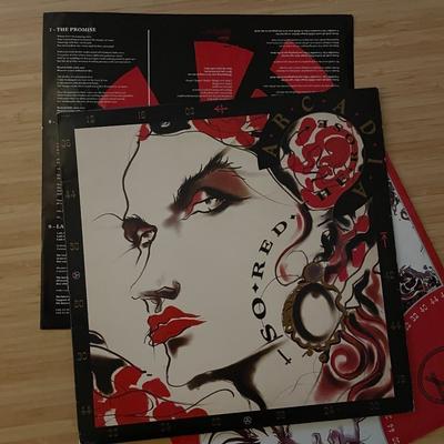Tumnagel för auktion "Arcadia - So Red The Rose (ex Duran Duran) 1985 U.S. Capitol Records"