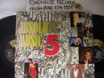 Tumnagel för auktion "ABSOLUTE MUSIC - 5 - 2 -LP - V/A"