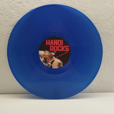 Tumnagel för auktion "Hanoi Rocks - Bangkok Shocks Saigon Shakes, LP Vinyl"