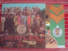 Tumnagel för auktion "Beatles - Sgt. Pepper's Lonely Hearts Club Band UK 1967 Stereo"