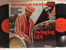 Tumnagel för auktion "SOUNDS OF THE BIG BANDS - SWINGING USA - 2-LP - V/A"