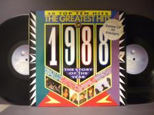 Tumnagel för auktion "THE GREATEST HITS OF 1988 - V/A - 2 -LP"