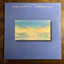 Tumnagel för auktion "DIRE STRAITS - Communique’ 1979. Originalinner! Prog-rock. LP"