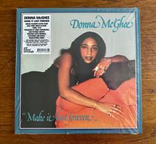 Tumnagel för auktion "Donna McGhee *Make it last forever* Lp Vinyl RARE"