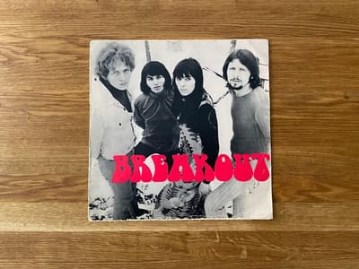 Tumnagel för auktion "Breakout – Na Drugim Brzegu Teczy LP Pronit Polen 1969 blues rock"