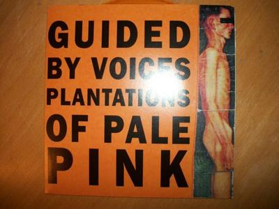 Tumnagel för auktion "Guided By Voices 7" EP; US Low-Fi, DIY punk - "Plantations of pale pink""