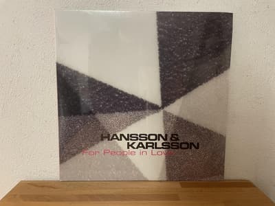 Tumnagel för auktion "Hansson & Karlsson – For People In Love - 2 x Vinyl, LP, Album, Limited Edition"