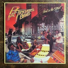 Tumnagel för auktion "PAT TRAVERS - Heat In The Street 1978. US Press! Originalinner! Prog-rock. LP"