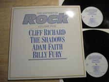 Tumnagel för auktion "11019 The History Of Rock Vol. 5 Adam Faith, Billy Fury, The Shadows, Cliff Ric"