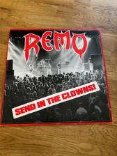 Tumnagel för auktion "Remo – Send in the Clowns"