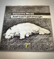 Tumnagel för auktion "Depeche Mode - Just Can't Get Enough 7""