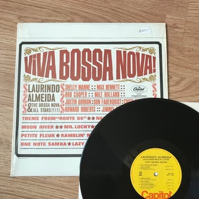 Tumnagel för auktion "LAURINDO ALMEIDA - VIVA BOSSA NOVA -62 VERY RARE REISSUE!"