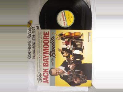 Tumnagel för auktion "JACK BAYMOORE & THE BANDITS - LET´S DRAG"
