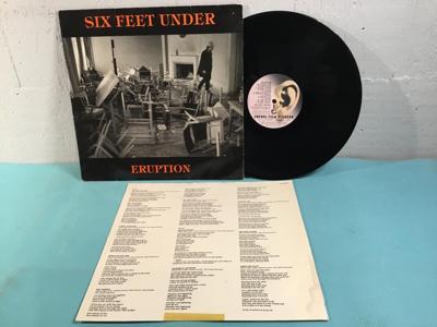 Tumnagel för auktion "Six Feet Under - Eruption Swe Orig-84 !!!!!"