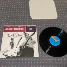 Tumnagel för auktion "Johnny Burnette - And the rock n roll trio Lp / vinyl"