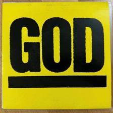 Tumnagel för auktion "GOD – My Pal - 7" - aus -88 - Re, ANDA 65 - alternative rock / punk - RARE"