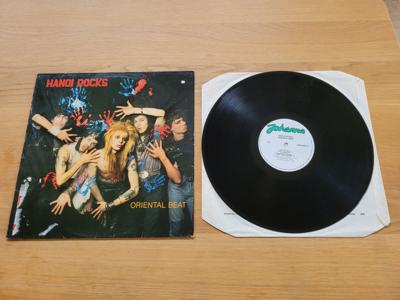Tumnagel för auktion "Hanoi Rocks - Oriental Beat LP"
