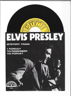 Tumnagel för auktion "Si. Elvis Presley Mystery Train SUN Records 223"