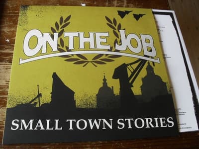 Tumnagel för auktion "on the job - small town stories"
