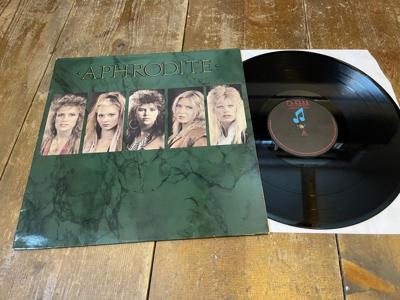 Tumnagel för auktion "Aphrodite (ensidig Vinyl, 1986, Sweden, Heavy Metal) Alpha Records , FaMLP 02"