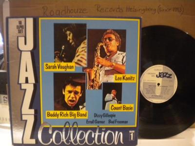 Tumnagel för auktion "JAZZ COLLECTION - VOLUME 1 - V/A - 10 -LP BOX"