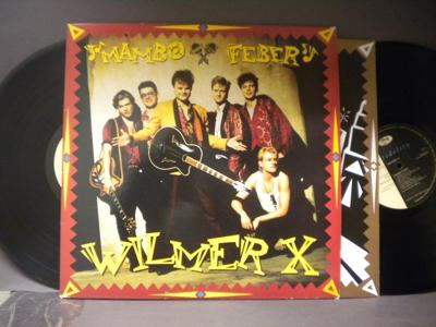 Tumnagel för auktion "WILMER X - MAMBO FEBER - 2 -LP - BOOKLET - NISSE HELLBERG"