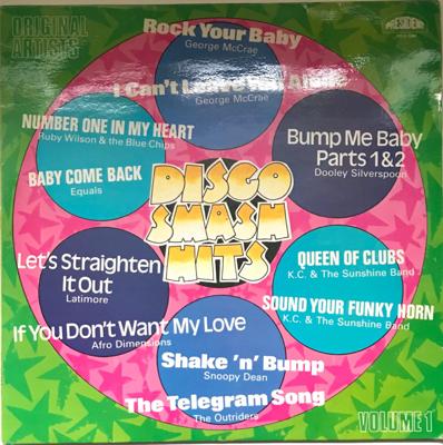 Tumnagel för auktion "V/A - DISCO SMASH HITS VOLUME 1 (SOUL/FUNK LP) PRESIDENT UK 1975 MIAMI SOUND!"