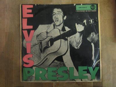 Tumnagel för auktion "Elvis Presley- Elvis Presley  (LP) Tysk tidig press."