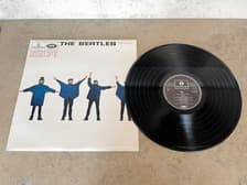 Tumnagel för auktion "Help! The Beatles 1965 Vinyl Skiva LP Musik Music Rock 70-tal Vintage Retro"