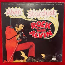 Tumnagel för auktion "Alvin Stardust - Rock with Alvin - LP"