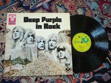 Tumnagel för auktion "DEEP PURPLE - IN ROCK HÖR ZU TYSKLAND"