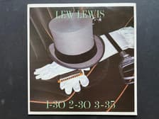 Tumnagel för auktion "LEW LEWIS - 1-30 2-30 3-35. VINYL 7" SINGEL UK -80. STIFF RECORDS. BLUES-ROCK"