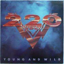 Tumnagel för auktion "220 VOLT *YOUNG AND WILD* LP"