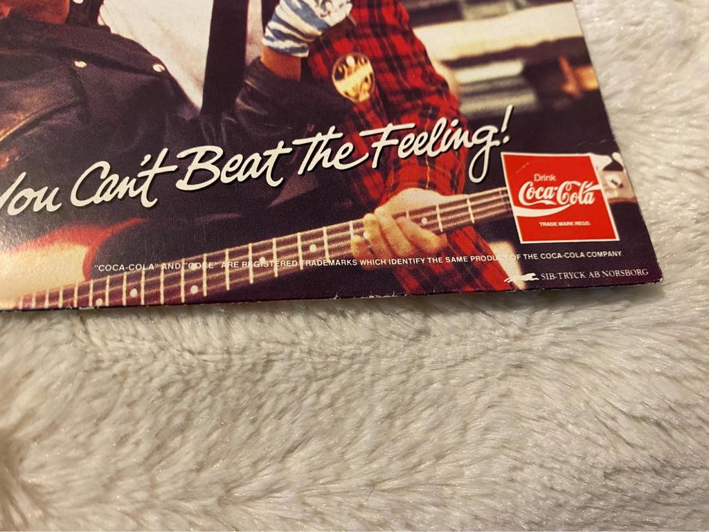 Coca Cola ”you Cant Beat The Feeling” Singel Vinylkoll