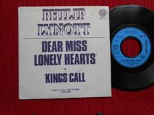 Tumnagel för auktion "7" Phil Lynott - Dear Miss Lonely Hearts/King's Call FRA Thin Lizzy Dire Straits"