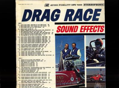 Tumnagel för auktion "DRAG RACE SOUND EFFECTS"