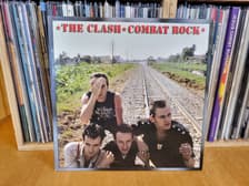 Tumnagel för auktion "The Clash - combat rock LP"