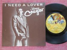 Tumnagel för auktion "7" John Cougar Mellencamp - I Need A Lover / Born Reckless PS UK"