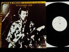 Tumnagel för auktion "Ry Cooder - Live LP Scandinavia -1982 Rock / Blues Fin Vinyl!"