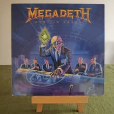 Tumnagel för auktion "MEGADETH - Rust In Peace LP ORIGINAL EU -90 ***KLASSIKER*** 064-7 91935 1"