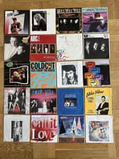 Tumnagel för auktion "20 st. 7" 80´s SOUL ROCK SYNTH etc. YELLO ABC FRANKIE GOES TO HOLLYWOOD BROS mm."