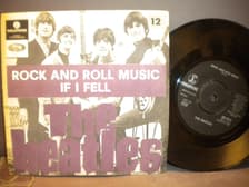 Tumnagel för auktion "THE BEATLES - ROCK AND ROLL MUSIC - PARLOPHONE - SWEDEN PRESS - SD 5974"