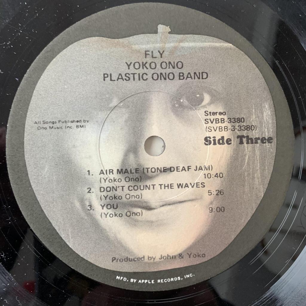 YOKO ONO Fly 2LP US John Lennon, Beatles Vinylkoll